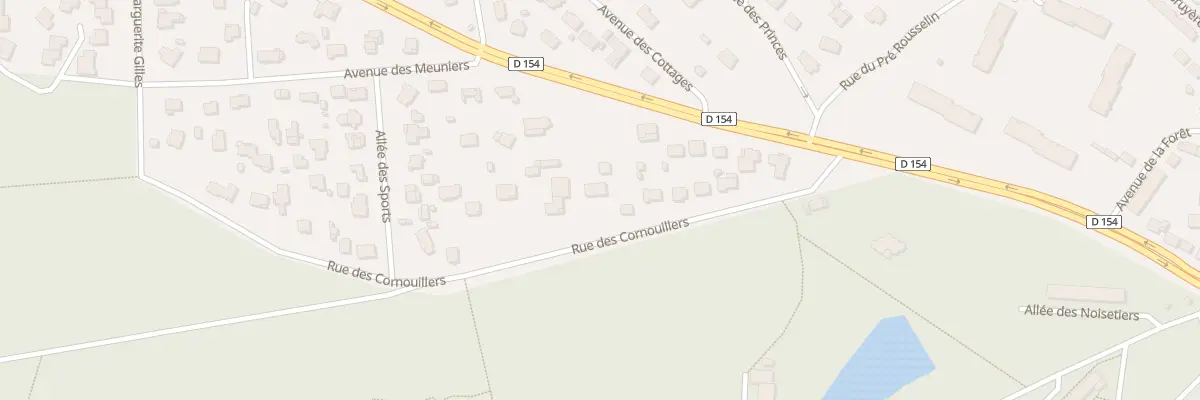 Plan du 16 Rue des Cornouillers à Verneuil-sur-Seine