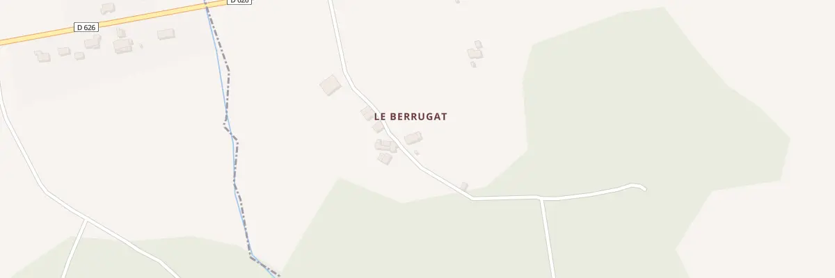 Plan du 50 Le Berrugat à Val de Lambronne