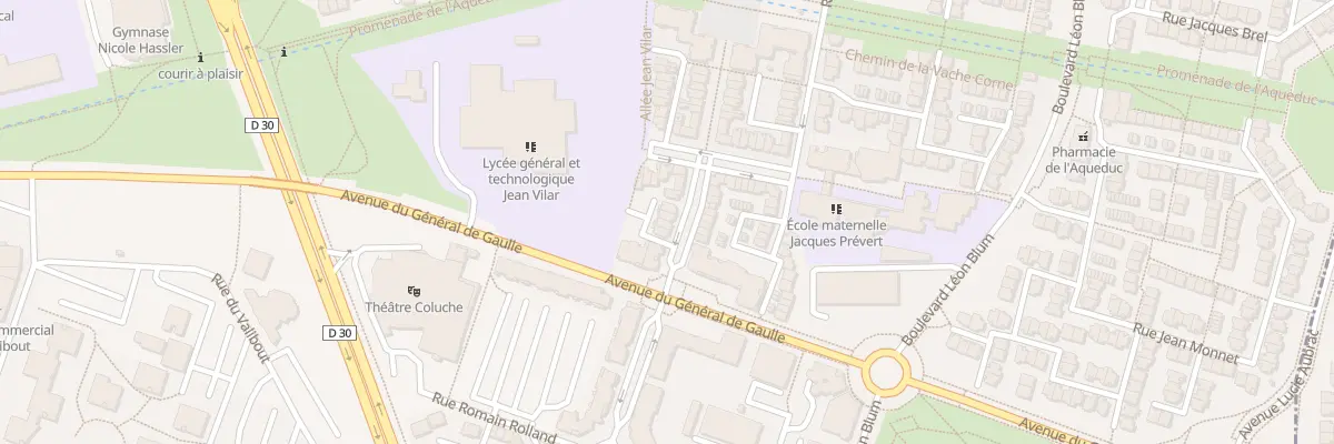 Plan du 32 Rue Orson Welles à Plaisir