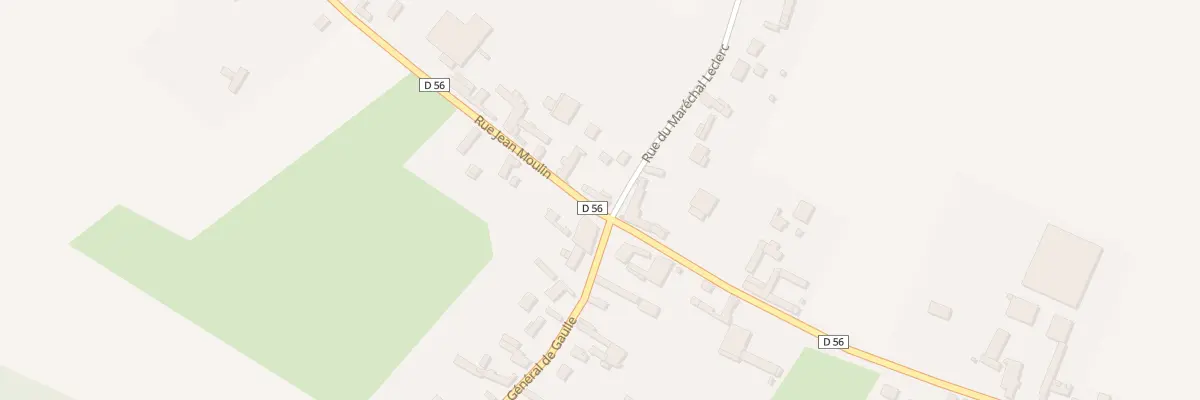Plan du 2 Rue Jean Moulin à Brailly-Cornehotte