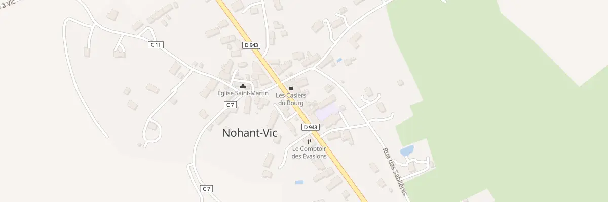 Plan du 17 Rte de la Vallée Noire à Nohant-Vic