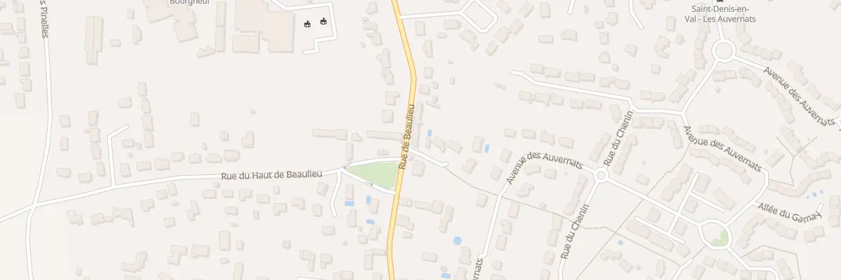Plan du 319 Rue de Beaulieu à Saint-Denis-en-Val