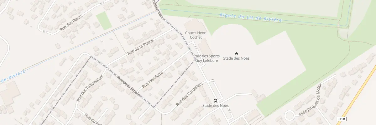 Plan du 86 Av du Chemin Vert à La Verrière