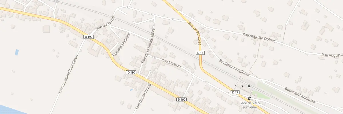 Plan du 14 Rue Masson à Vaux-sur-Seine