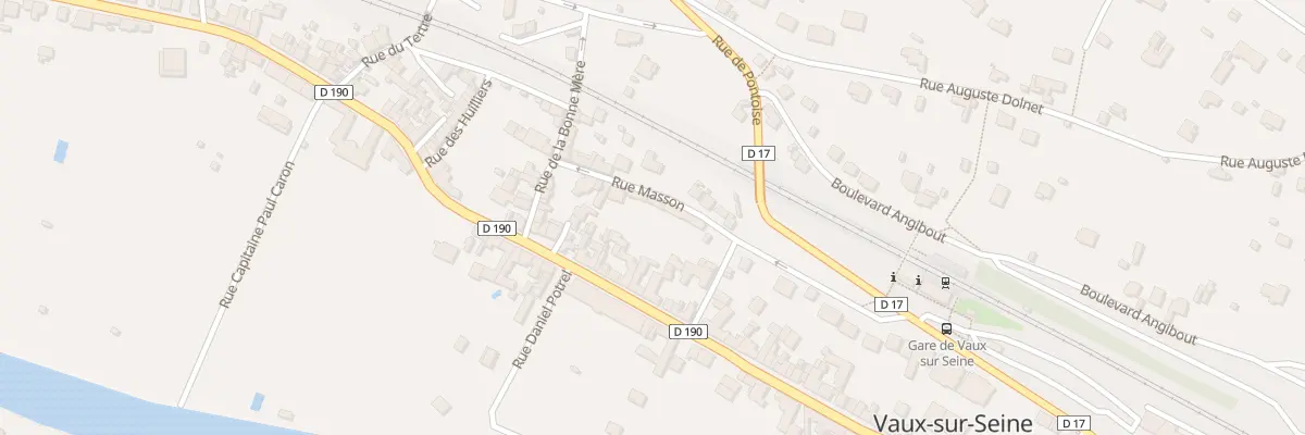 Plan du 9 Rue Masson à Vaux-sur-Seine