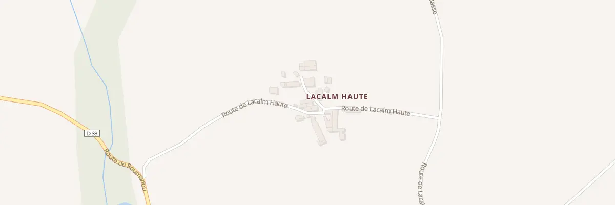 Plan du 5241 Lacalm Haute à Cestayrols