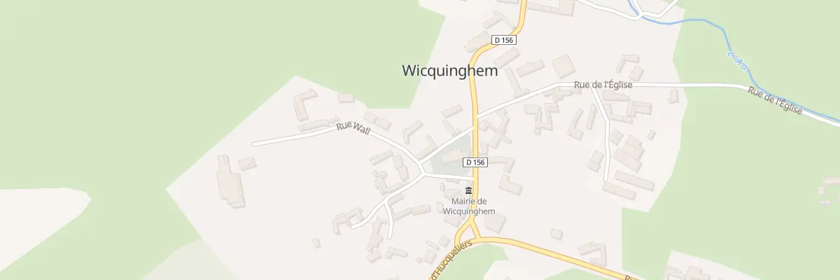 Plan du 4 Rue Wall à Wicquinghem
