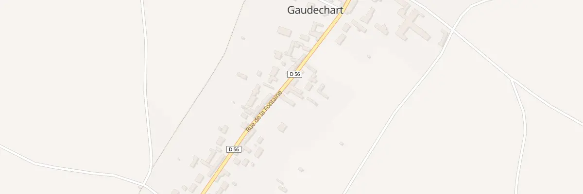 Plan du 13 Rue de Fontaine à Gaudechart