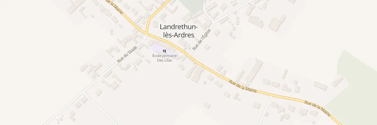 Plan du 466 Rue de la Mairie à Landrethun-lès-Ardres