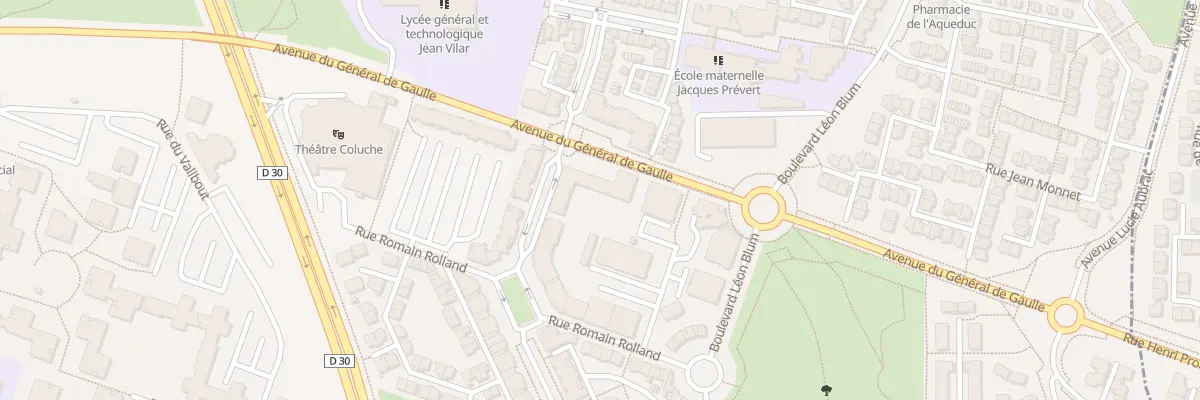 Plan du 383 Av des Sablons à Plaisir