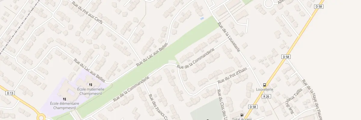 Plan du 24 Rue de la Commanderie au Mesnil-Saint-Denis