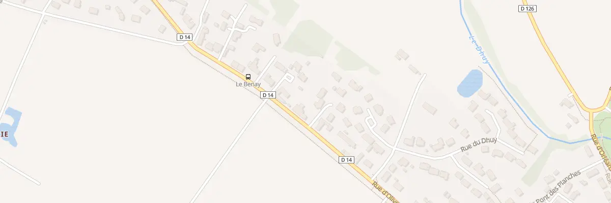 Plan du 678 Rue d’Olivet à Saint-Cyr-en-Val
