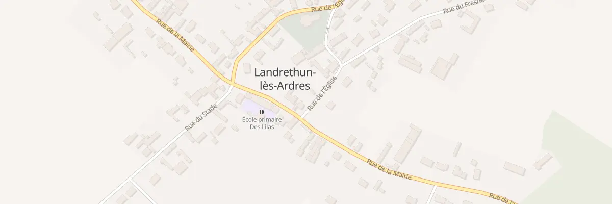 Plan du 451 Rue de la Mairie à Landrethun-lès-Ardres