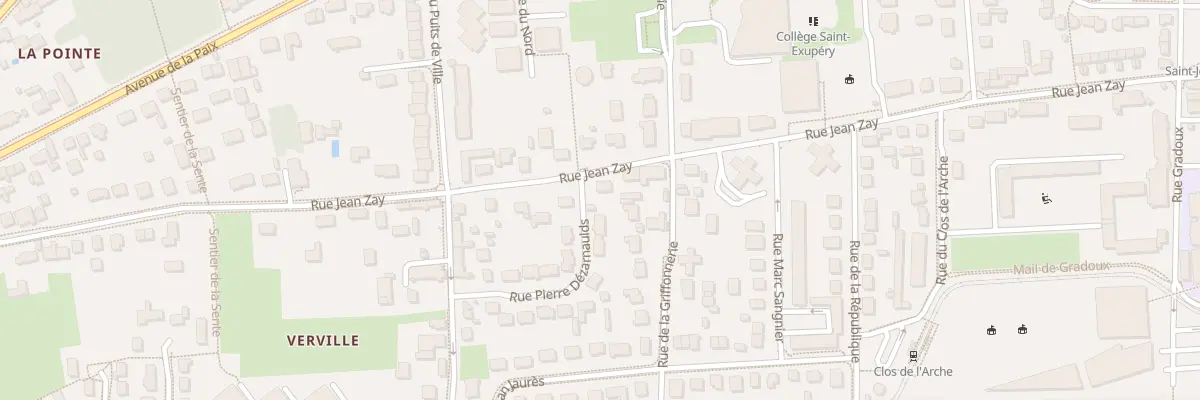 Plan du 80 Rue Jean Zay à Saint-Jean-de-Braye