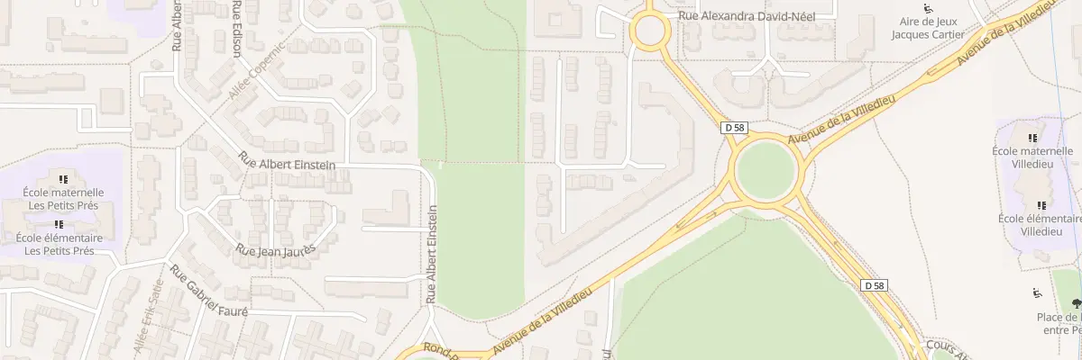 Plan du 2 Rue Sophie de Grouchy à Élancourt