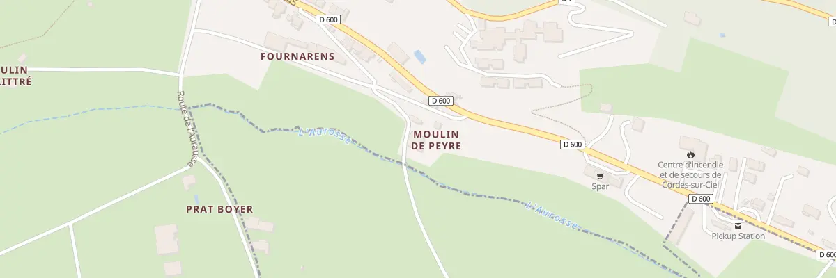Plan du 5115 Moulin de Peyre à Souel