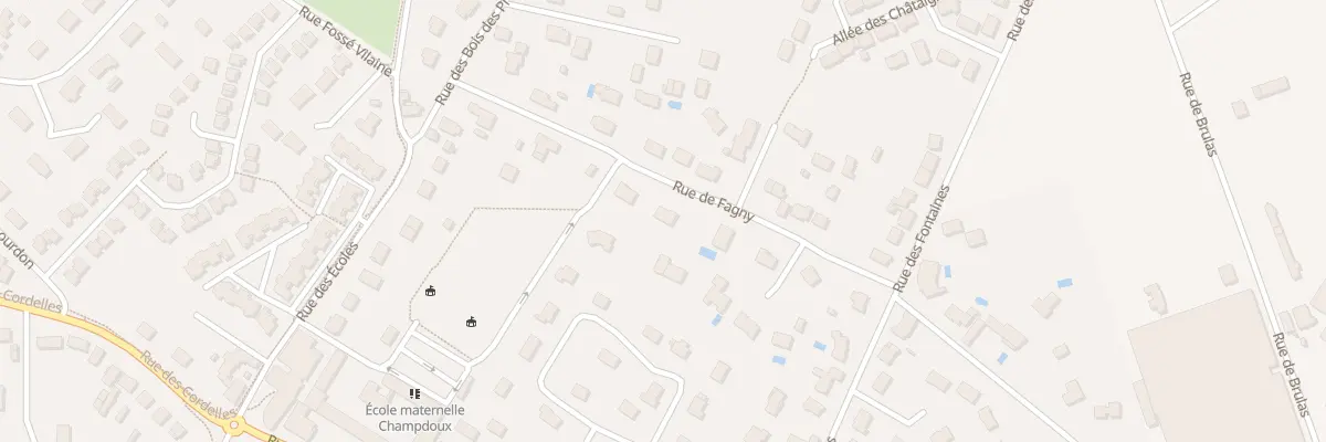Plan du 200 Rue de Fagny à Saint-Denis-en-Val