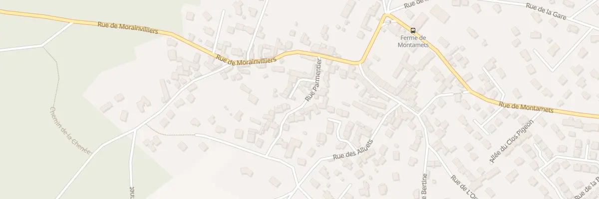 Plan du 80 Rue Parmentier à Orgeval