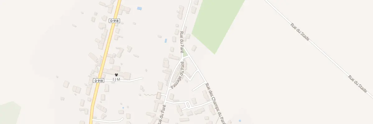 Plan du 1 Pas du Paré à Ambrault