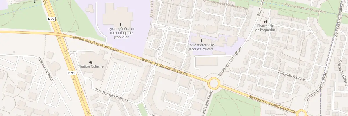 Plan du 33 Rue Charlie Chaplin à Plaisir