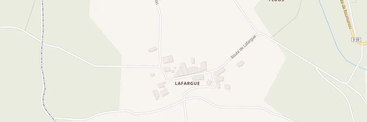 Plan du 5085 Lafargue à Cestayrols