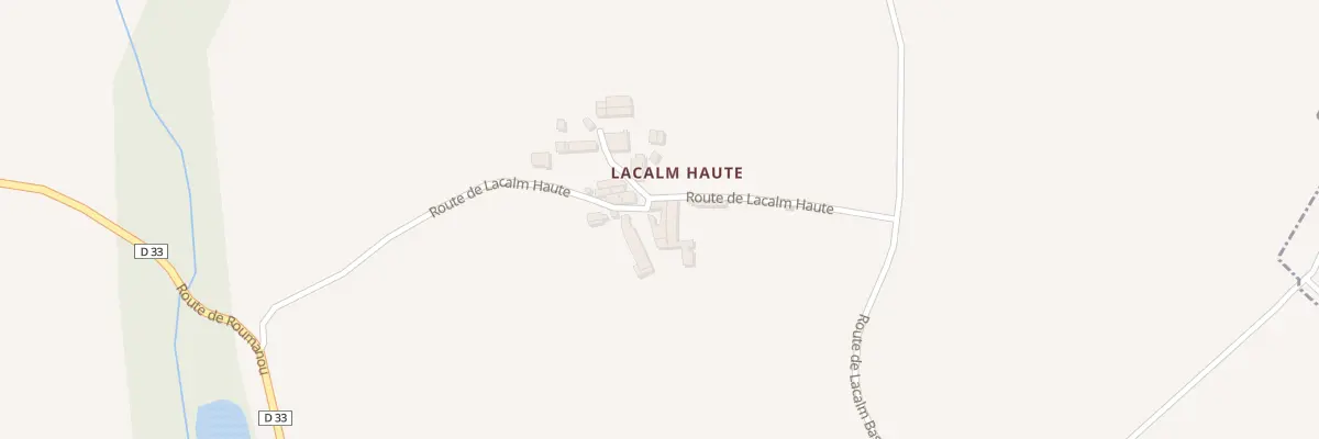Plan du 5094 Lacalm Haute à Cestayrols