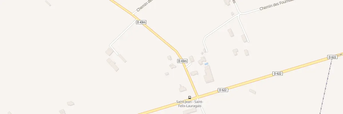 Plan du 2128 Rte de la Jalabertie à Saint-Félix-Lauragais