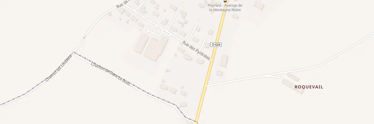 Plan du 5 Rue des Pyrénées à Peyrens