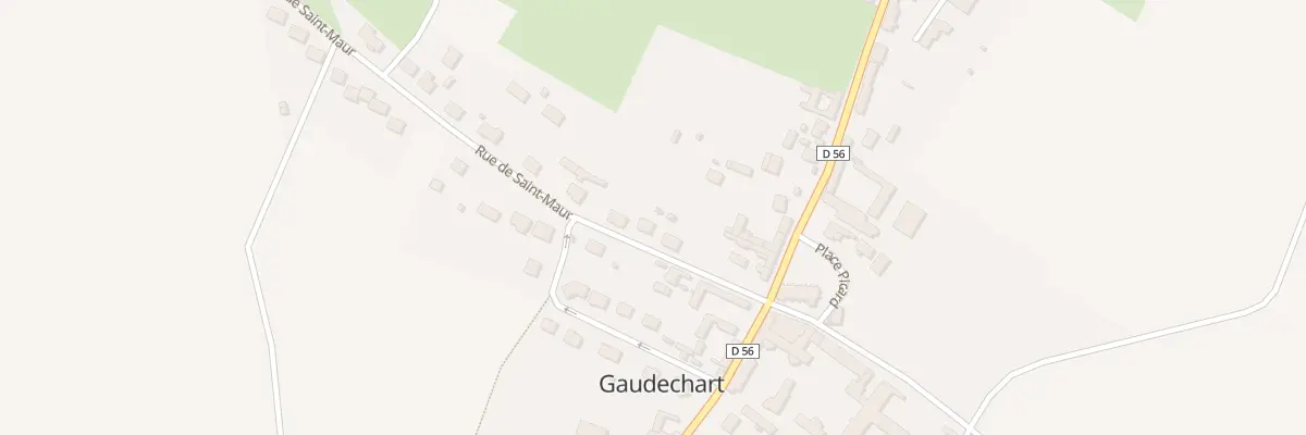Plan du 2B Rue de Saint-maur à Gaudechart