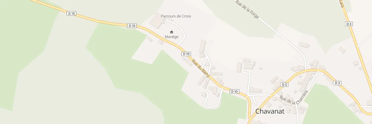 Plan du 15 Rue du Barry à Chavanat