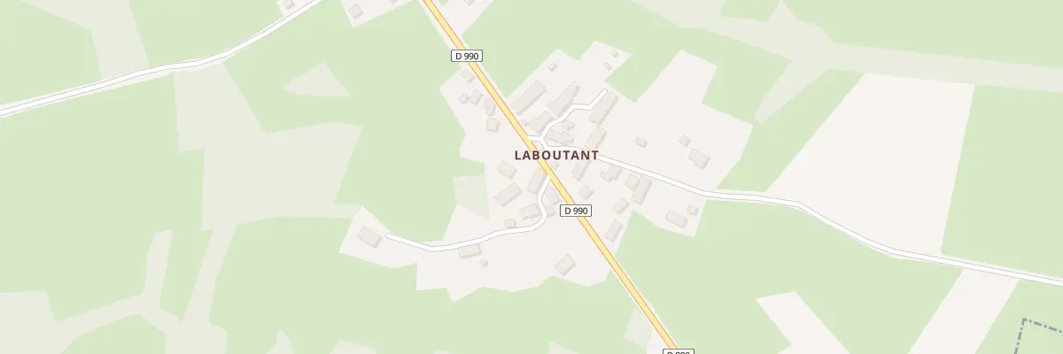 Plan du 14 Laboutant à Moutier-Malcard