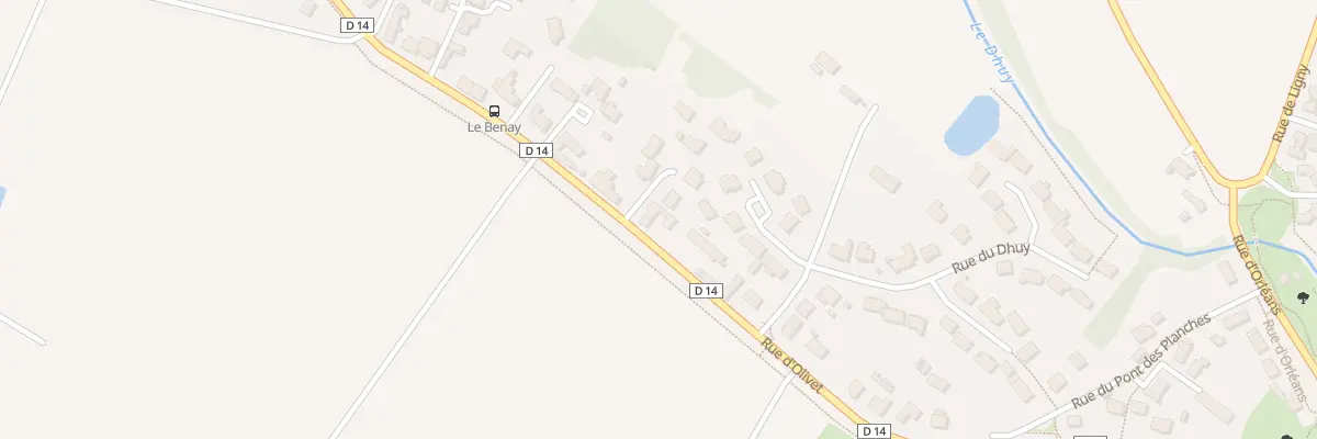 Plan du 632 Rue d’Olivet à Saint-Cyr-en-Val