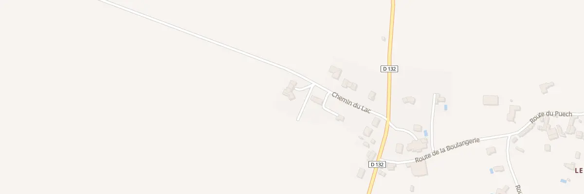 Plan du 5299 Panissal à Savignac