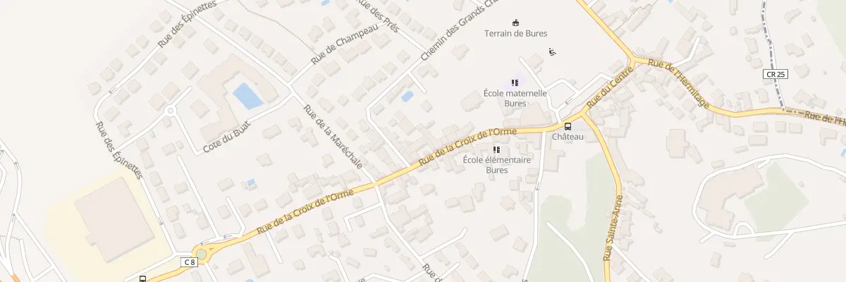Plan du 12 Rue de la Croix de l’Orme à Morainvilliers