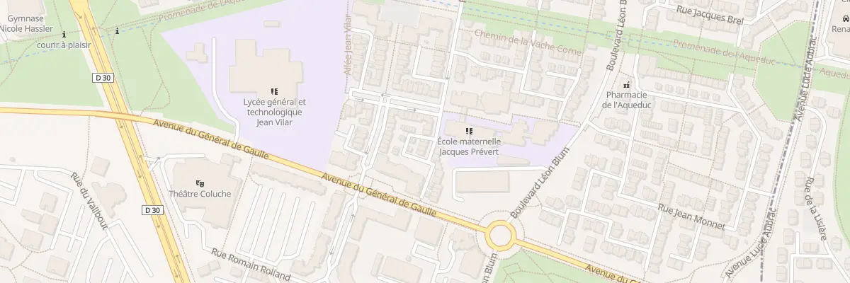Plan du 260 Rue Marcel Pagnol à Plaisir