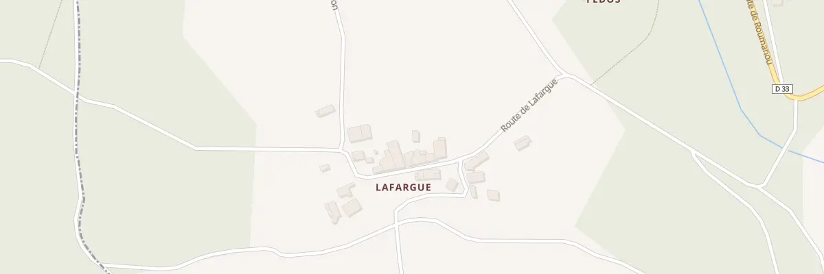 Plan du 5085 Lafargue à Cestayrols