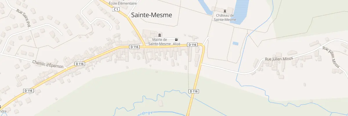 Plan du 9 Rue Charles Legaigneur à Sainte-Mesme