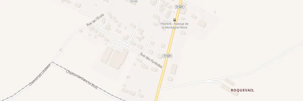 Plan du 4 Rue des Pyrénées à Peyrens