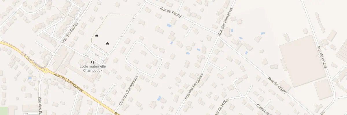 Plan du 8 Clos de Champdoux à Saint-Denis-en-Val