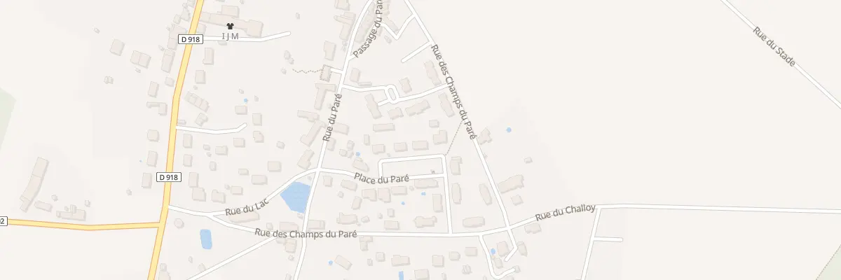 Plan du 12 Pl du Paré à Ambrault