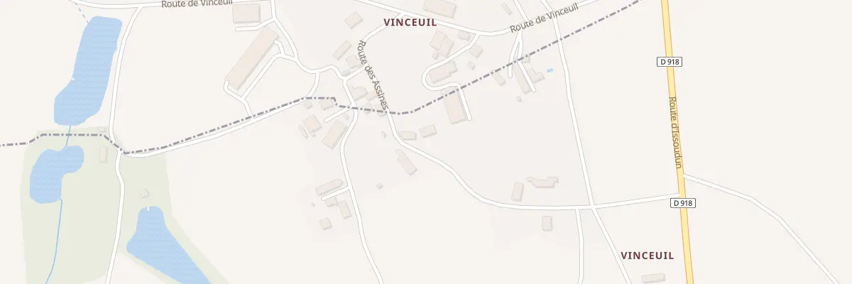 Plan du 5057 Vinceuil à Saint-Chartier