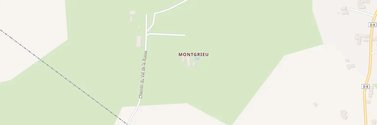 Plan du 300 Imp de Montgrieu à Bournazel
