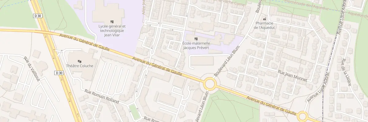 Plan du 299 Rue Marcel Pagnol à Plaisir