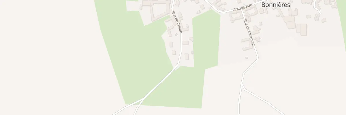 Plan du 14 Rue de Crillon à Aux Marais