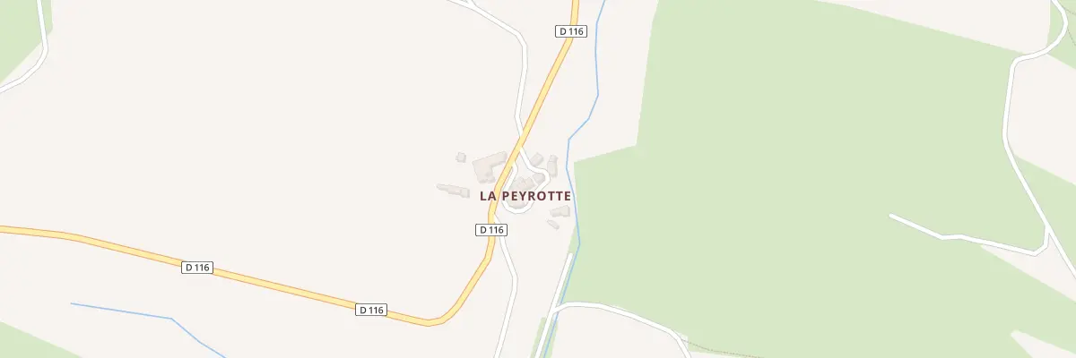 Plan du 65 La Peyrote à Laurac