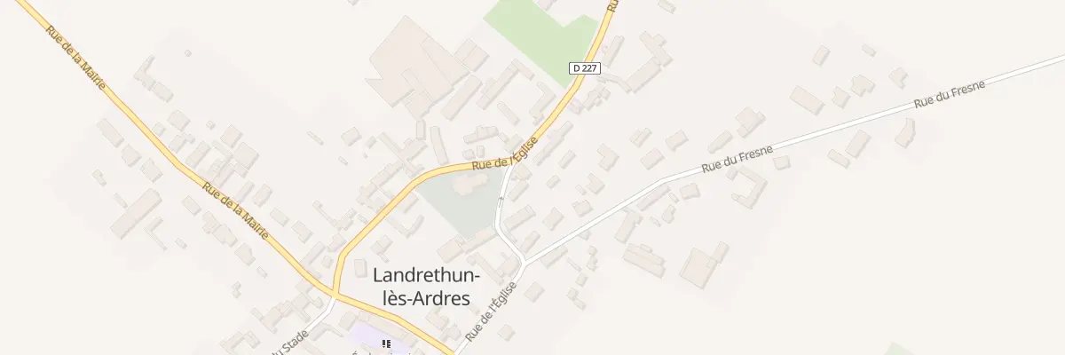Plan du 208 Rue de l’Eglise à Landrethun-lès-Ardres