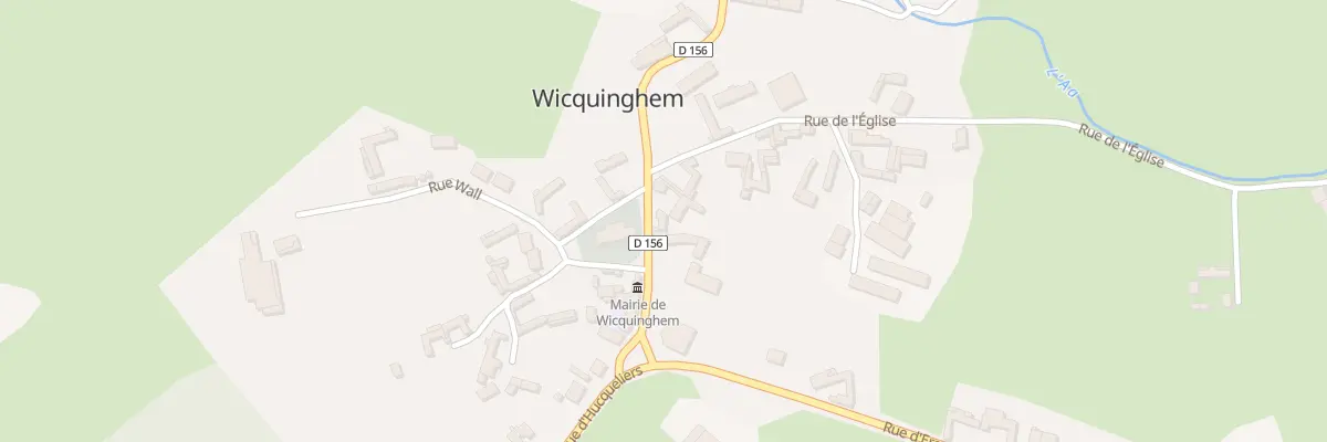 Plan du 4 Rue du Catelet à Wicquinghem
