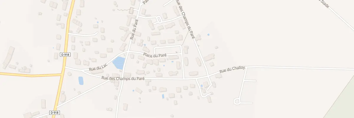 Plan du 5 Pl du Paré à Ambrault