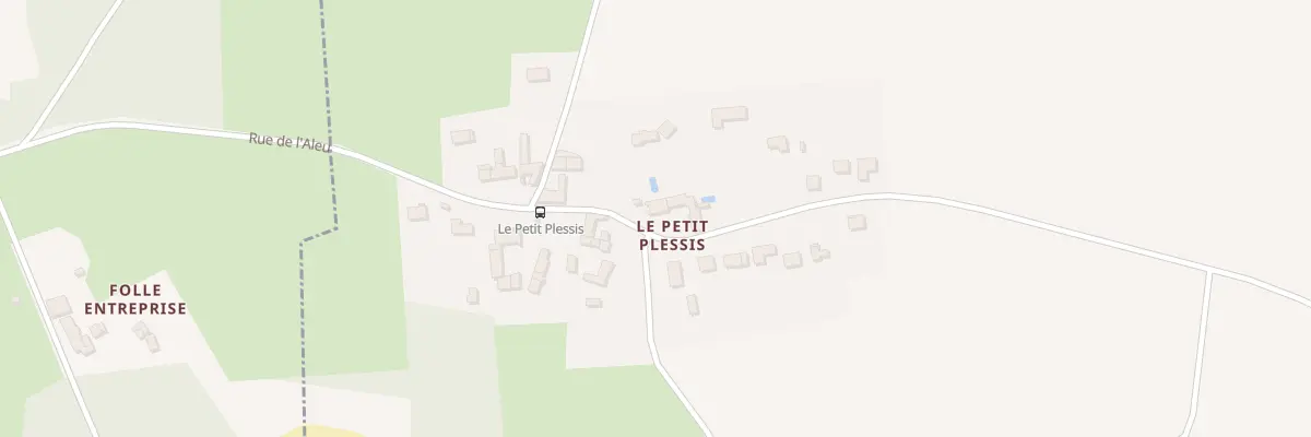 Plan du 5 Le Petit Plessis à Longvilliers