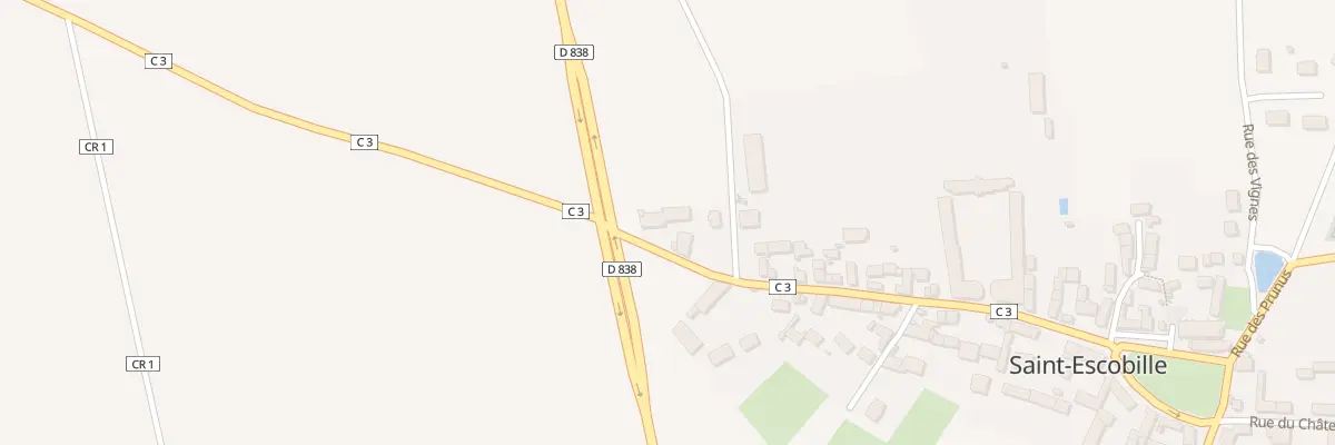 Plan du 28 Rue de Beauce à Saint-Escobille